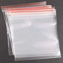 Plastic Zip Pouch 6” x 8” (100 Nos)